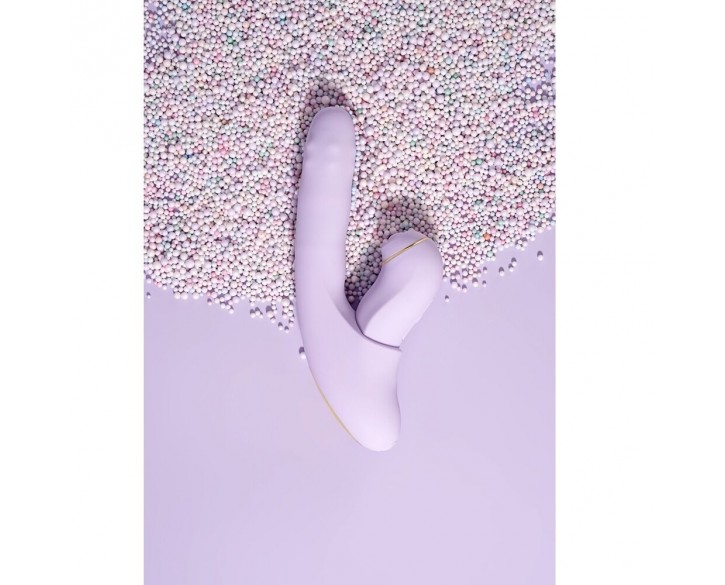 Смарт-вібратор 5в1 Svakom DuoGlow, пульсівний вібратор з намистинами та пульсівний стимулятор