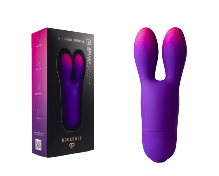Вібратор Rocks Off Glo Girl - Bunny