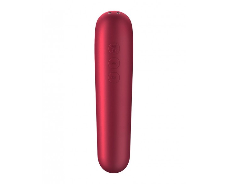 Смарт-вібратор та вакуумний стимулятор 2в1 Satisfyer Dual Love Pink