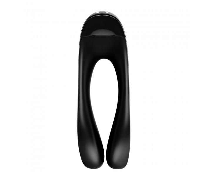 Вібратор на палець Satisfyer Candy Cane Black