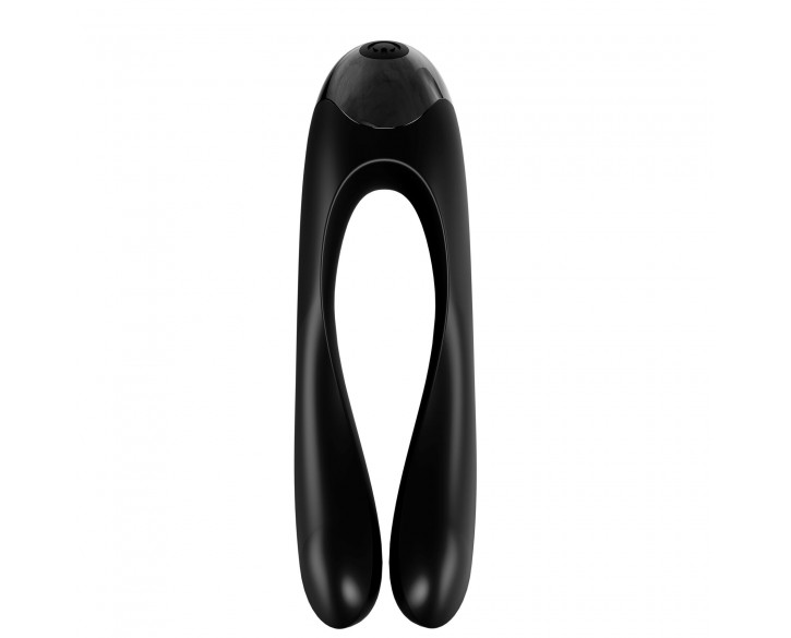 Вібратор на палець Satisfyer Candy Cane Black