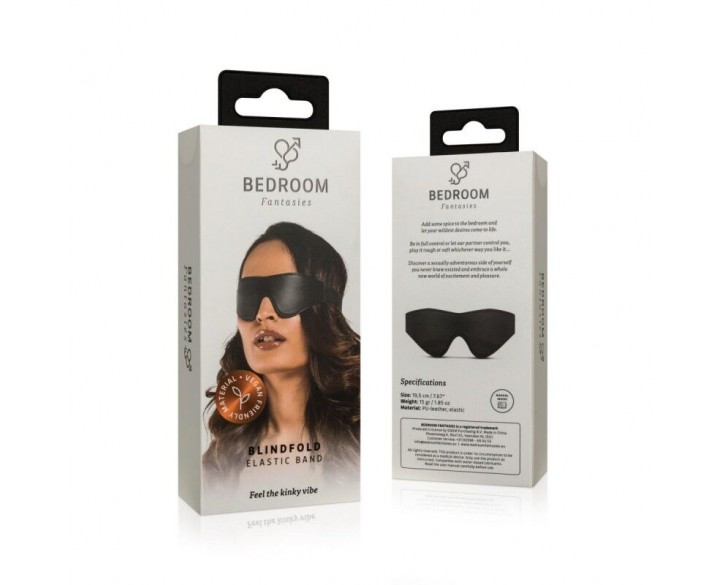 Маска Bedroom Fantasies Blindfold Elastic Band - Black