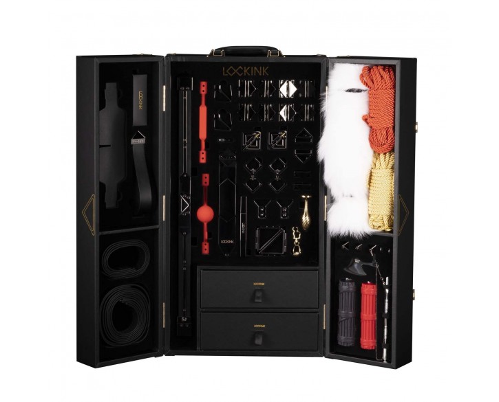 БДСМ-набір LOCKINK All-in-1 BDSM Play Kit - Black Color