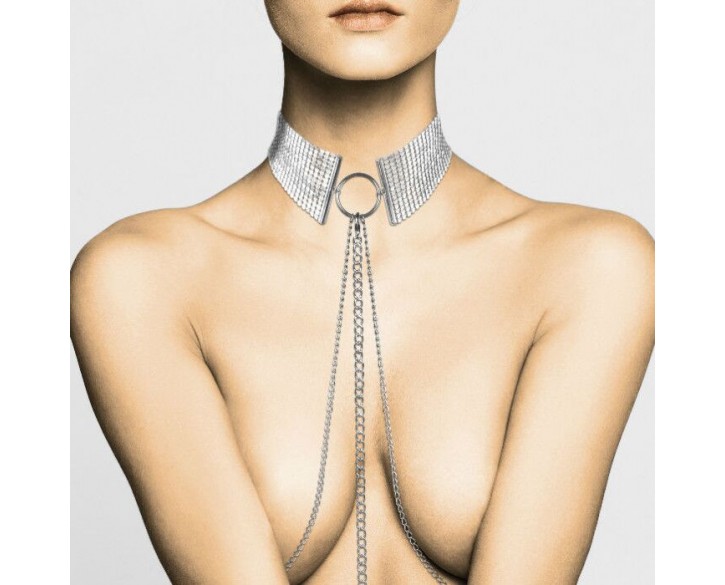 Украшение Bijoux Indiscrets Desir Metallique Collar - Silver