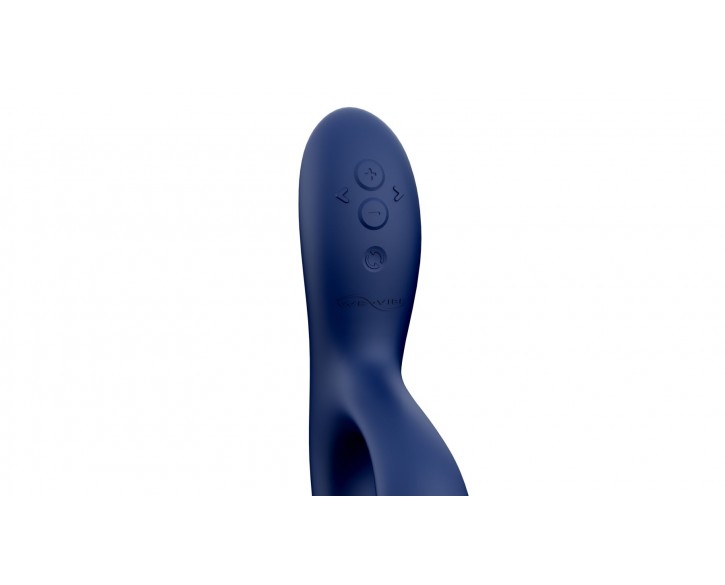 Смарт вібратор-кролик We-Vibe Nova Midnight Blue, ергономічний, регульований кут нахилу стовбура