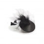 Пестіс - стикини Bijoux Indiscrets Burlesque pasties FEATHER, з пір'ям