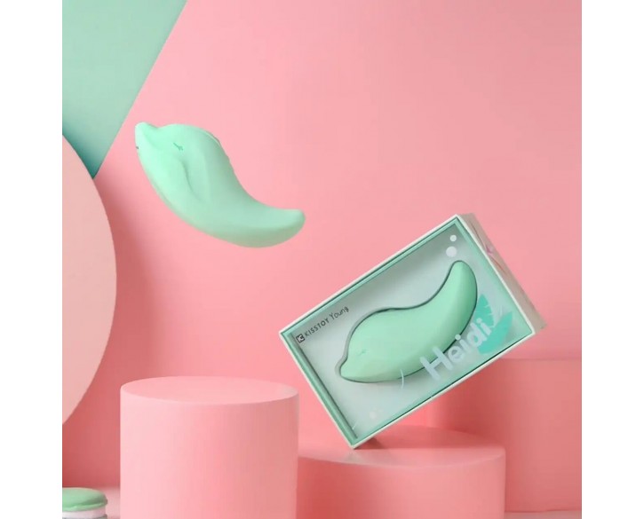 Вібратор та кліторальний стимулятор KISSTOY Heidi Green