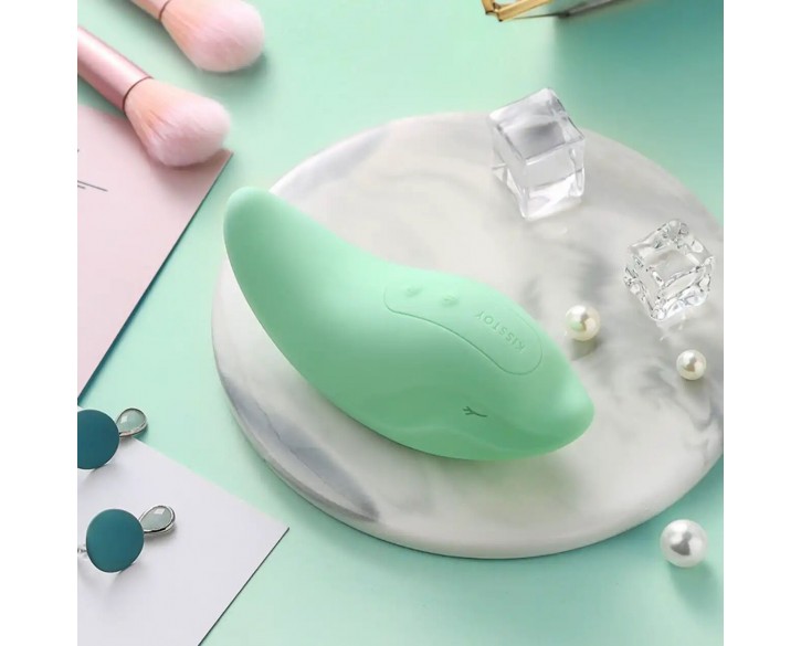 Вібратор та кліторальний стимулятор KISSTOY Heidi Green