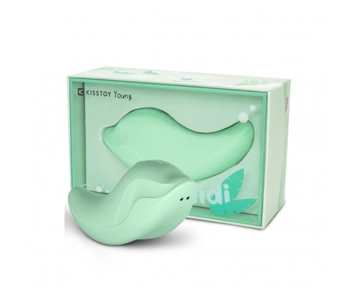 Вібратор та кліторальний стимулятор KISSTOY Heidi Green