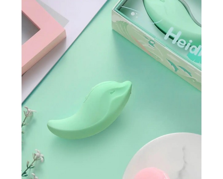 Вібратор та кліторальний стимулятор KISSTOY Heidi Green