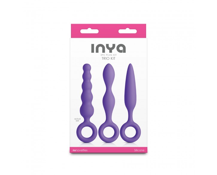 Набір анальних іграшок NS Novelties INYA - Trio Kit - Purple
