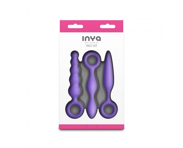 Набір анальних іграшок NS Novelties INYA - Trio Kit - Purple
