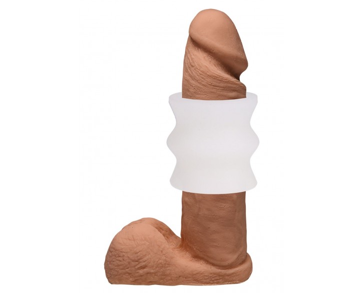 Мастурбатор Doc Johnson GoodHead - Glow Helping Head Silicone