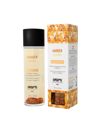 Масажна олія EXSENS Amber Jojoba (гармонізує, з бурштином) 100мл, натуральна