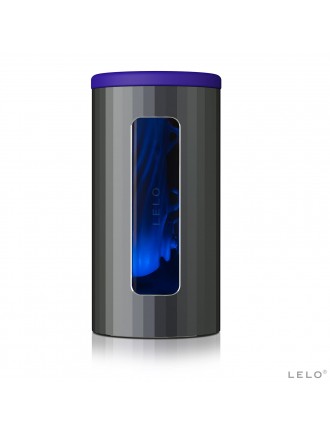 Смарт мастурбатор LELO F1S V2 Blue, вібрації, технологія SENSONIC, гра в застосунку