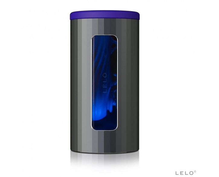 Смарт мастурбатор LELO F1S V2 Blue, вібрації, технологія SENSONIC, гра в застосунку