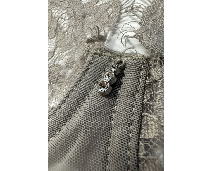 Боді Passion ZOVEL BODY light grey XL