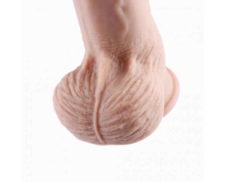 Фалоімітатор 11.8″ з вібрацією для секс-машин Hismith Silicone Dildo with Vibe, KlicLok, пульт ДК