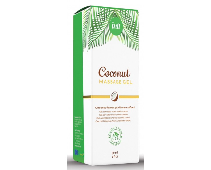 Масажний гель для інтимних зон Intt Coconut Vegan (30 мл)