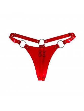 Трусики класичні Feral Feelings - String Bikini Red Trasparent