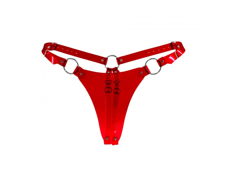 Трусики класичні Feral Feelings - String Bikini Red Trasparent