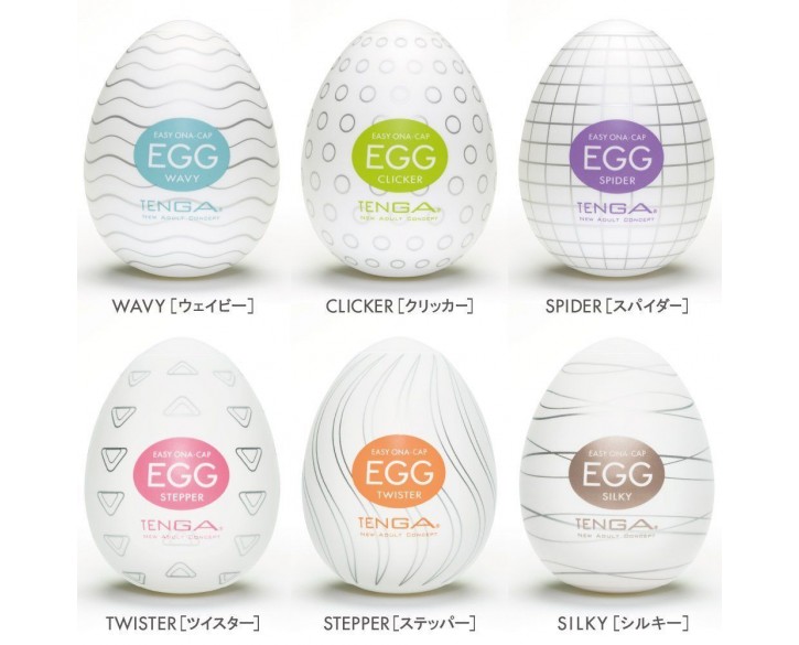 Набір Tenga Egg Variety Pack (6 яєць)