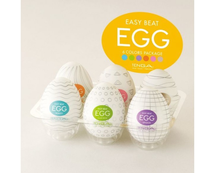 Набір Tenga Egg Variety Pack (6 яєць)