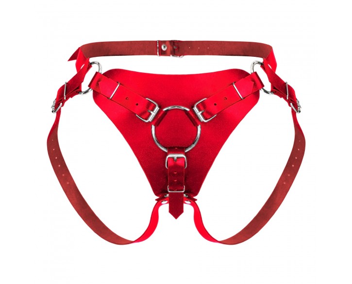 Труси для страпона Feral Feelings Strap-on Harness Red, red