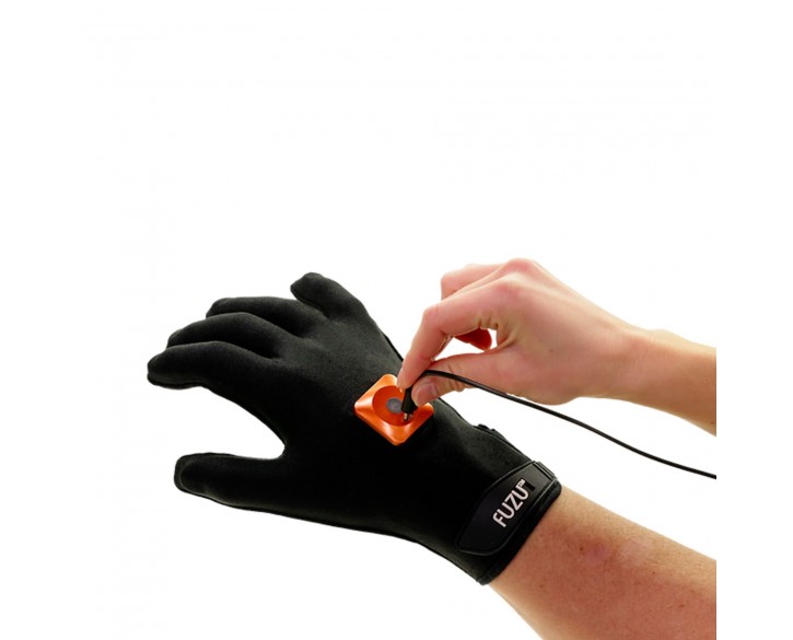 Віброрукавичка (права) FUZU Gloves Vibrating Massage Right Hand, 11 режимів