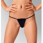 Жіночі трусики XS-2XL з силіконовою анальною пробкою Art Sex - Sexy Panties plug size M Black