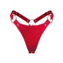 Трусики з натуральної шкіри Feral Feelings - String Bikini Red