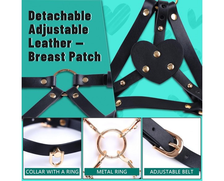 БДСМ-набір LOCKINK YEAHWOW Forced Nadu pose correction set