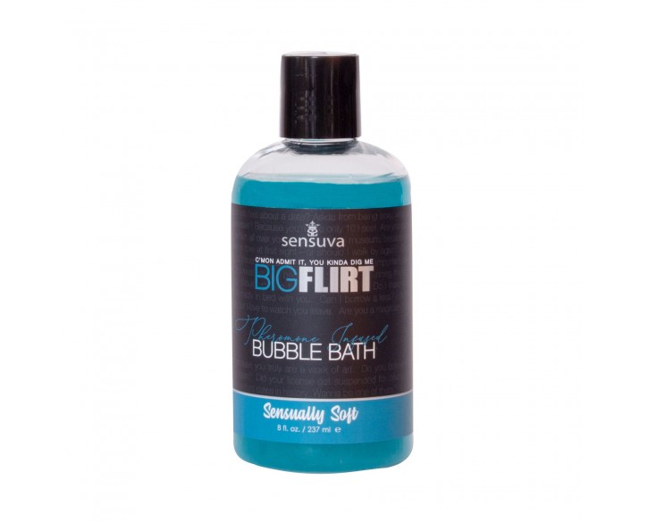 Піна для ванни Sensuva — Big Flirt Pheromone Bubble Bath — Sensually Soft (237 мл)