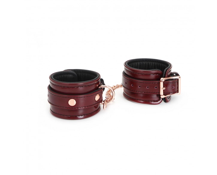 Наручники Liebe Seele Wine Red wirst Cuffs