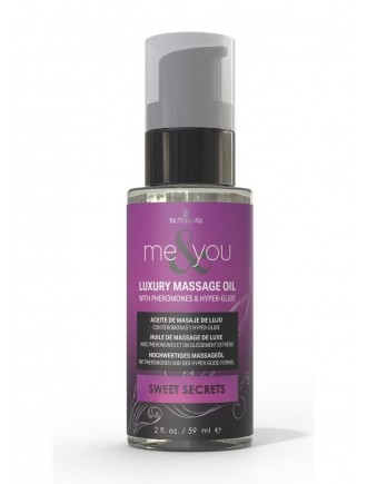 Масажна олія Sensuva Me&You - Sweet Secrets (Pomegranate, Fig, Coconut & Plumeria) 59 мл