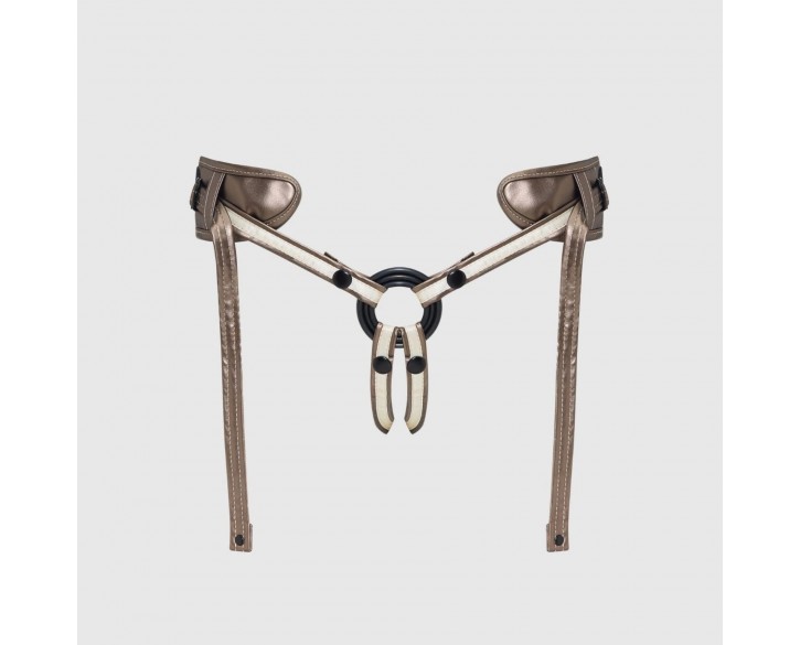 Трусики для страпону Strap-On-Me Leatherette Harness DESIROUS - NEW DESIGN