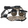 Набір MAI BDSM STARTER KIT Nº 75 Leopard: батіг, кляп, наручники, маска, нашийник, мотузка, затискач