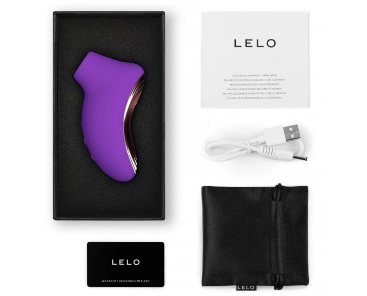 Звуковий стимулятор клітора LELO SONA 2 Travel Purple