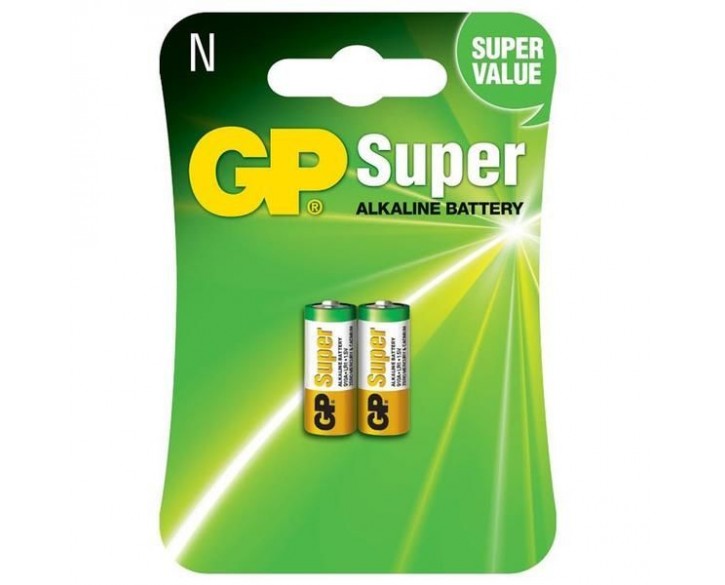 Батарейка GP Super alkaline LR1 (2 штуки)