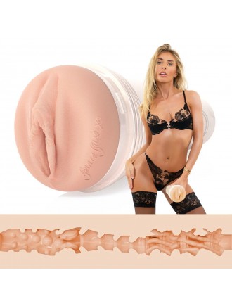 Мастурбатор Fleshlight Girls: Bonnie Blue - 1K, зі зліпка вагіни, дуже ніжний