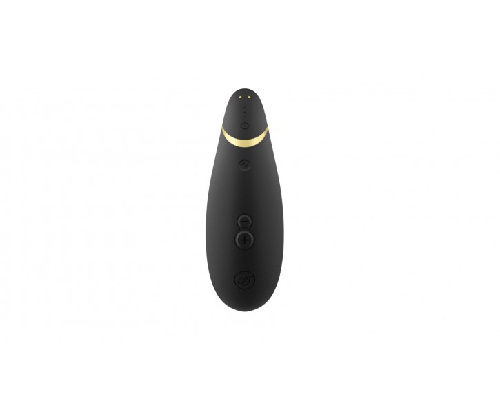 Вакуумний кліторальний стимулятор Womanizer Premium 2 - Black, функції Autopilot та Smart Silence