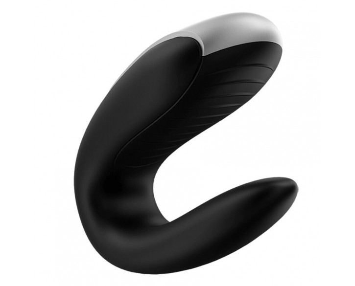 Смартвібратор для пар Satisfyer Double Fun (Black) з пультом ДК