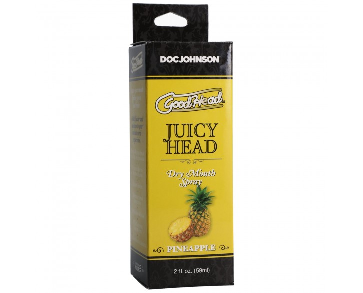 Зволожувальний спрей оральний Doc Johnson GoodHead – Juicy Head Dry Mouth Spray – Pineapple 59мл