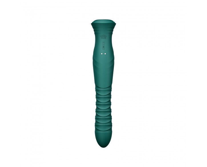 Пульсатор-кролик з вібрацією Zalo Mose 2 Turquoise Green