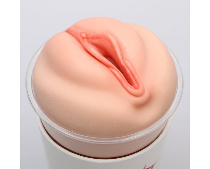 Мастурбатор-вагіна Naked Factory Cup Sleeve V–2, наскрізний