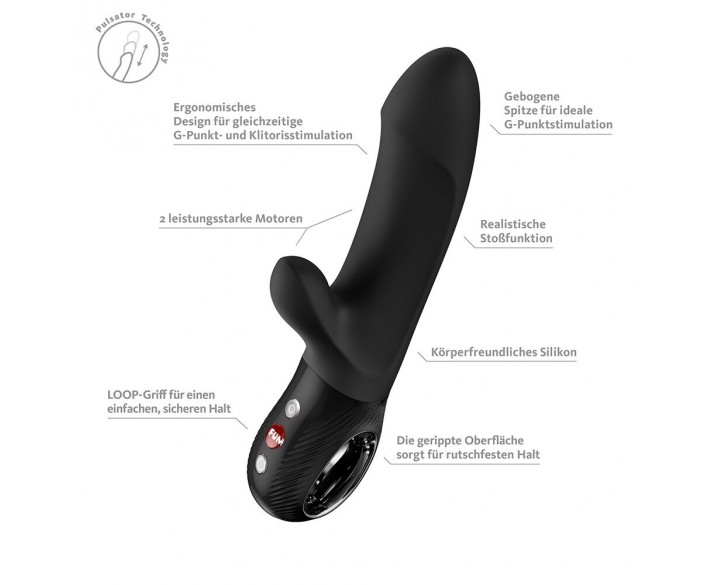 Пульсатор Fun Factory Bi Stronic Embrace Black