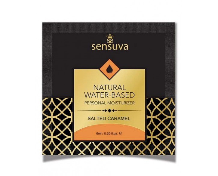 Пробник Sensuva - Natural Water-Based Salted Caramel (6 мл)