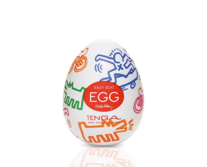 Мастурбатор-яйце Tenga Keith Haring Egg Street