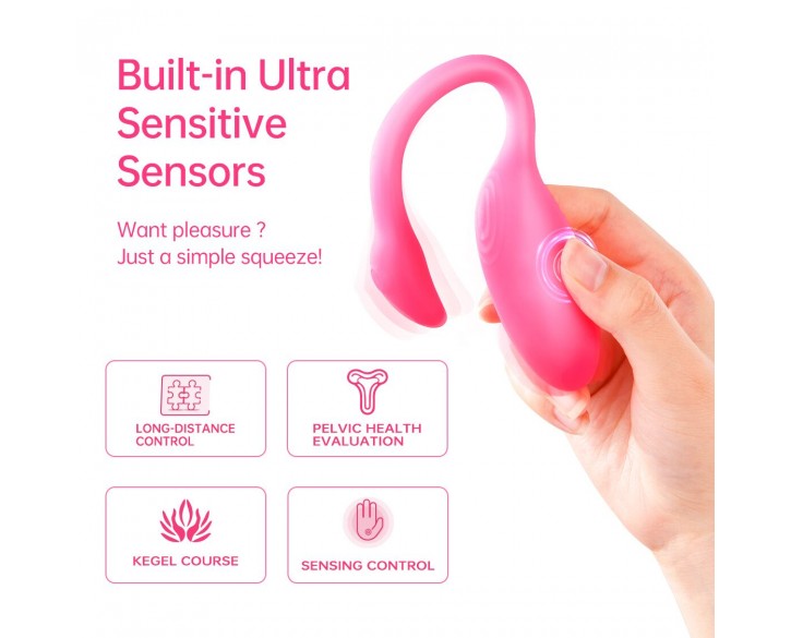 Смарт-віброяйце Magic Motion Flamingo Max Pink