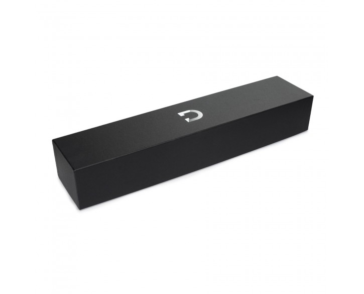 Преміальний вібромасажер DOXY Die Cast матово-чорний, з покриттям із 24-каратного золота